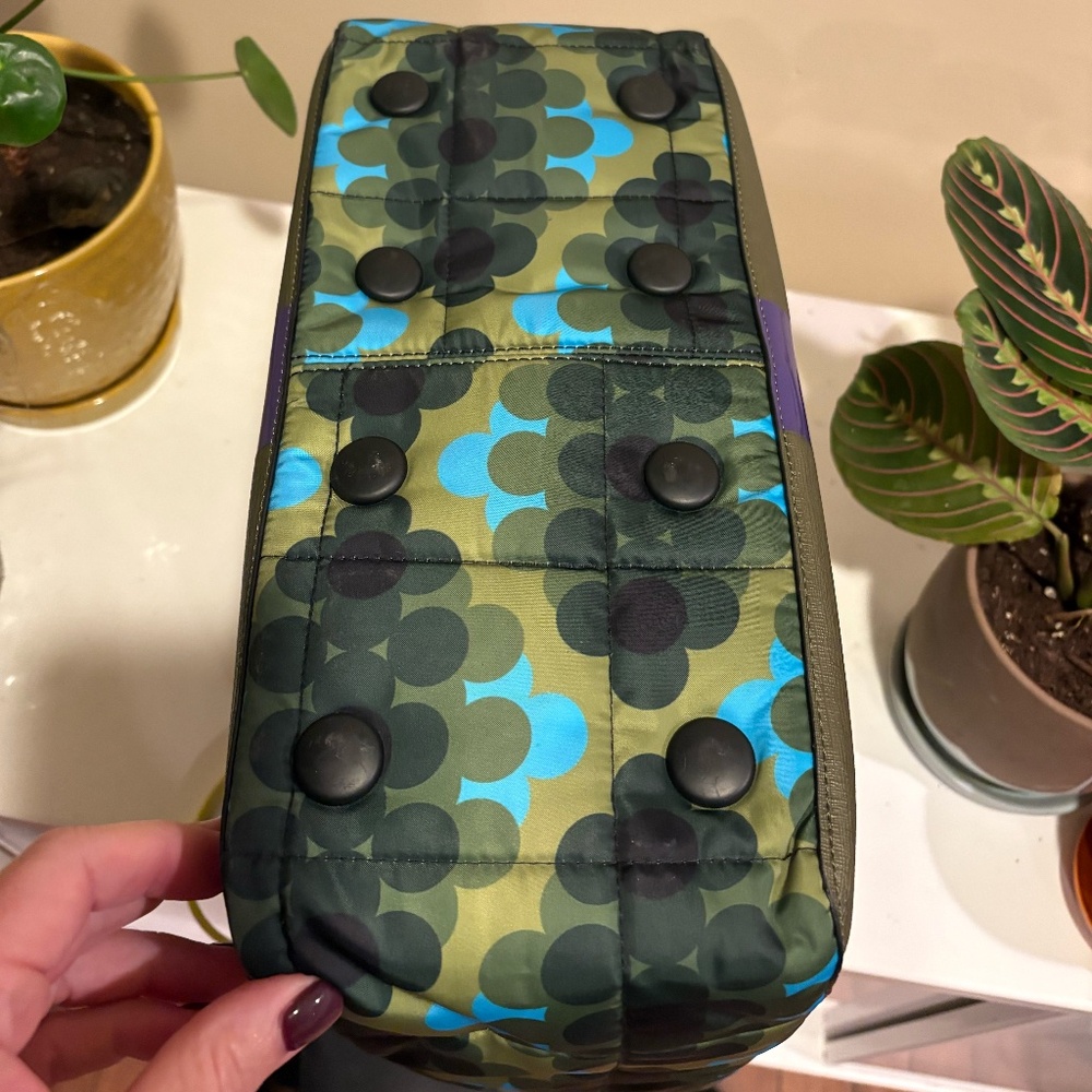 Orla Kiely Columbo Tote - Cosmos Green - Picture 6 of 7